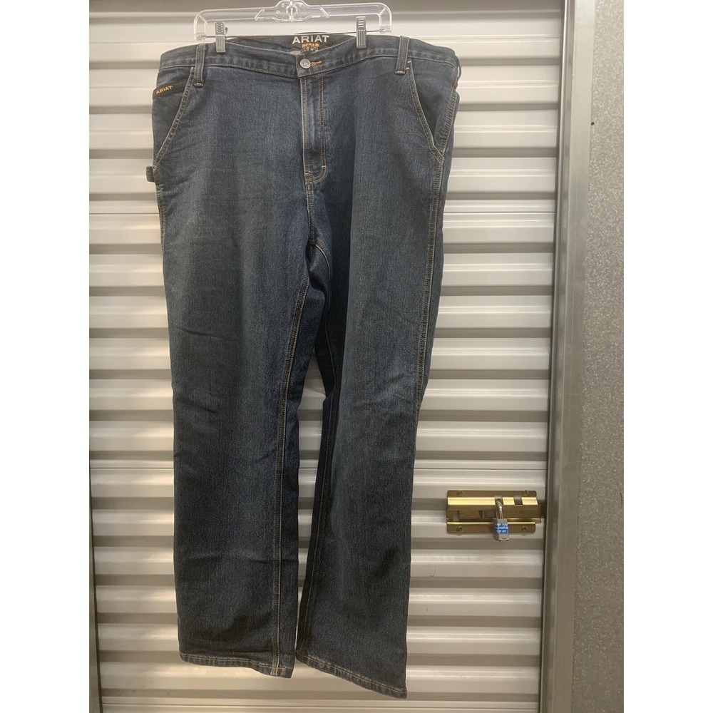 Ariat Rebar M4 Low Rise Boot Work Wear Denim Men's Size 42 x 34 RN 105037